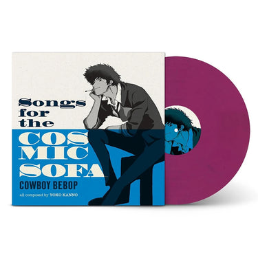 SEATBELTS / YOKO KANNO - Cowboy Bebop: Songs For The Cosmic Sofa - LP - Pink and Dark Blue Marbled Vinyl