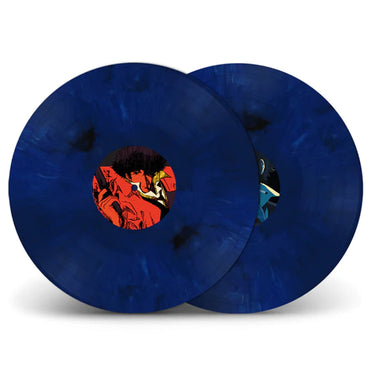 SEATBELTS / YOKO KANNO - Cowboy Bebop: The Real Folk Blues Legends - 2LP - Dark Blue Marbled Vinyl