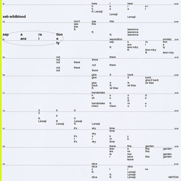 SEB WILDBLOOD - Separation Anxiety - 2LP - Vinyl [OCT 13]