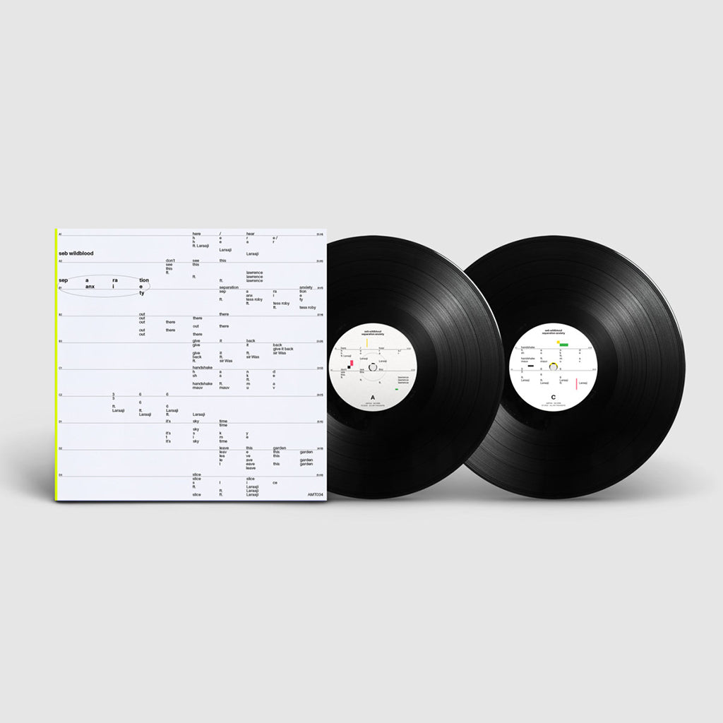 SEB WILDBLOOD - Separation Anxiety - 2LP - Vinyl [OCT 13]