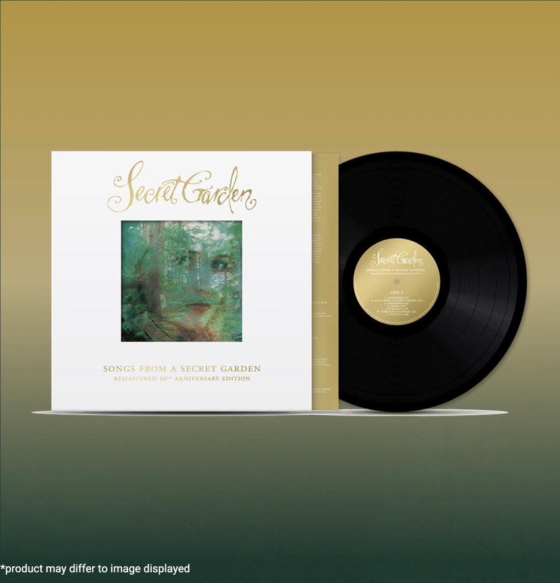 SECRET GARDEN - Songs From A Secret Garden (30th Anniversary Remastered Edition) - LP - Black Vinyl