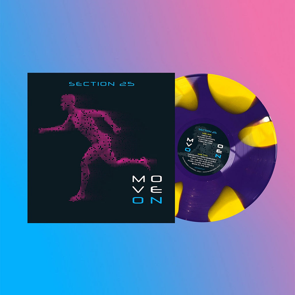 SECTION 25 - Move On - LP - Purple/Yellow Colour On Colour Vinyl ...