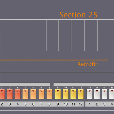 SECTION 25 - Retrofit (2023 Reissue with Bonus DL tracks) - LP - Orange Vinyl