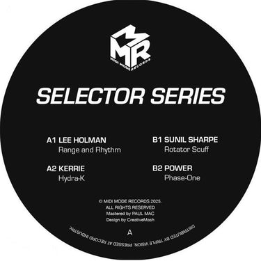 VARIOUS - Selector Series EP - Vol. 1 - 12'' - Green Marble Vinyl
