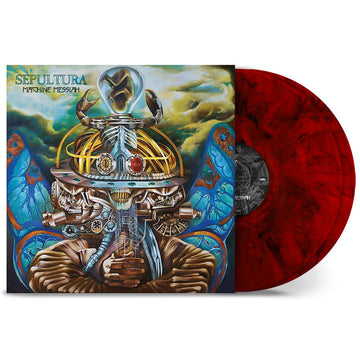 SEPULTURA - Machine Messiah (Reissue) - 2LP - 180g Ruby Red Marbled Vinyl [SEP 13]