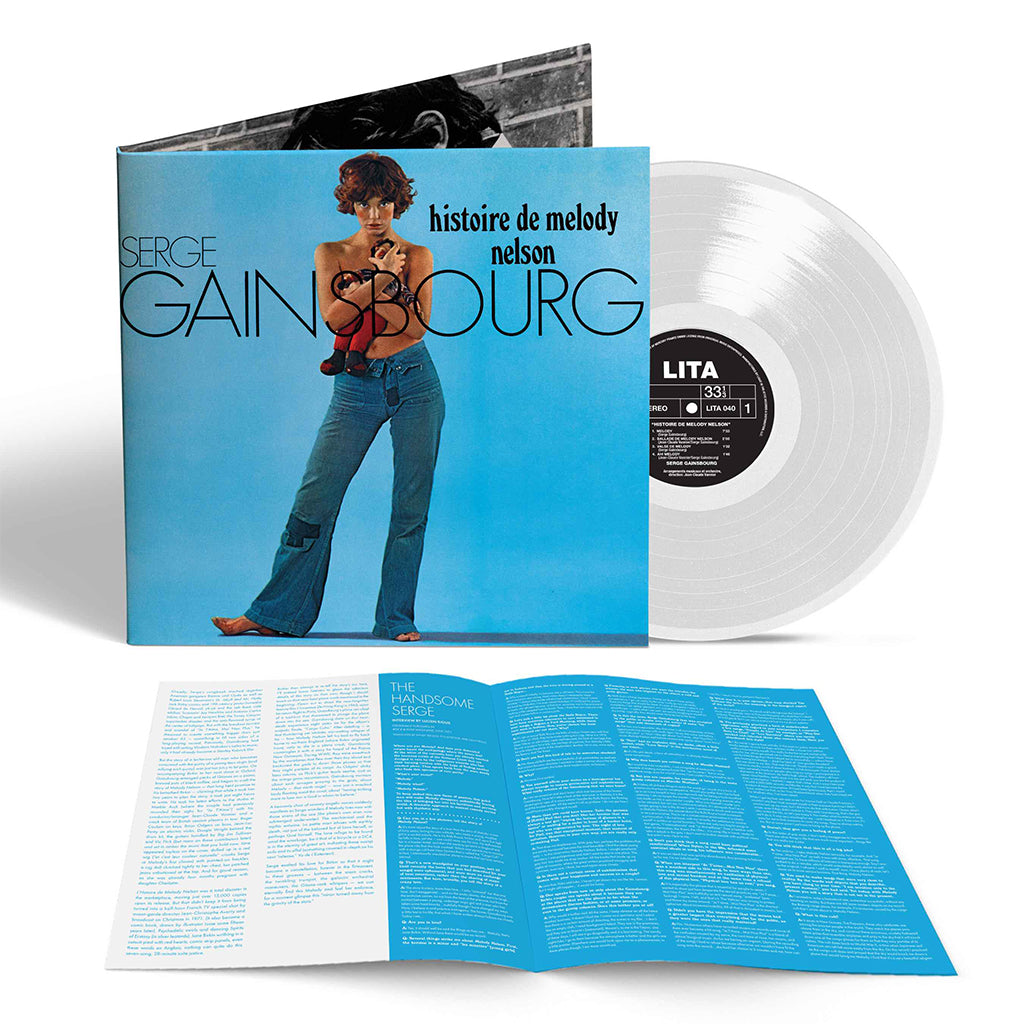 SERGE GAINSBOURG - Histoire De Melody Nelson (2024 LITA Reissue) - LP - Crystal Clear Vinyl