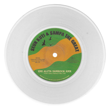SEUN KUTI & SAMPA THE GREAT - Emi Aluta Zamrock Remix / Emi Aluta 45 Edit - 7'' - Clear Vinyl [FEB 14]