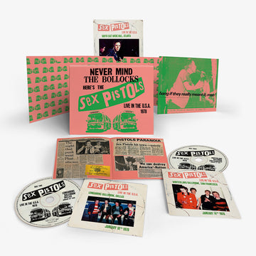 SEX PISTOLS - Live In The U.S.A 1978 - 3CD Set [APR 25]