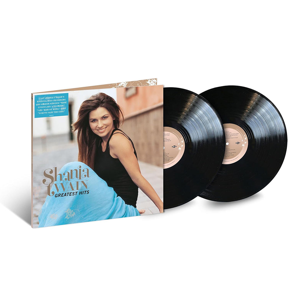 SHANIA TWAIN - Greatest Hits (Remastered with 2 Bonus Tracks) - 2LP - 180g Vinyl [NOV 17]