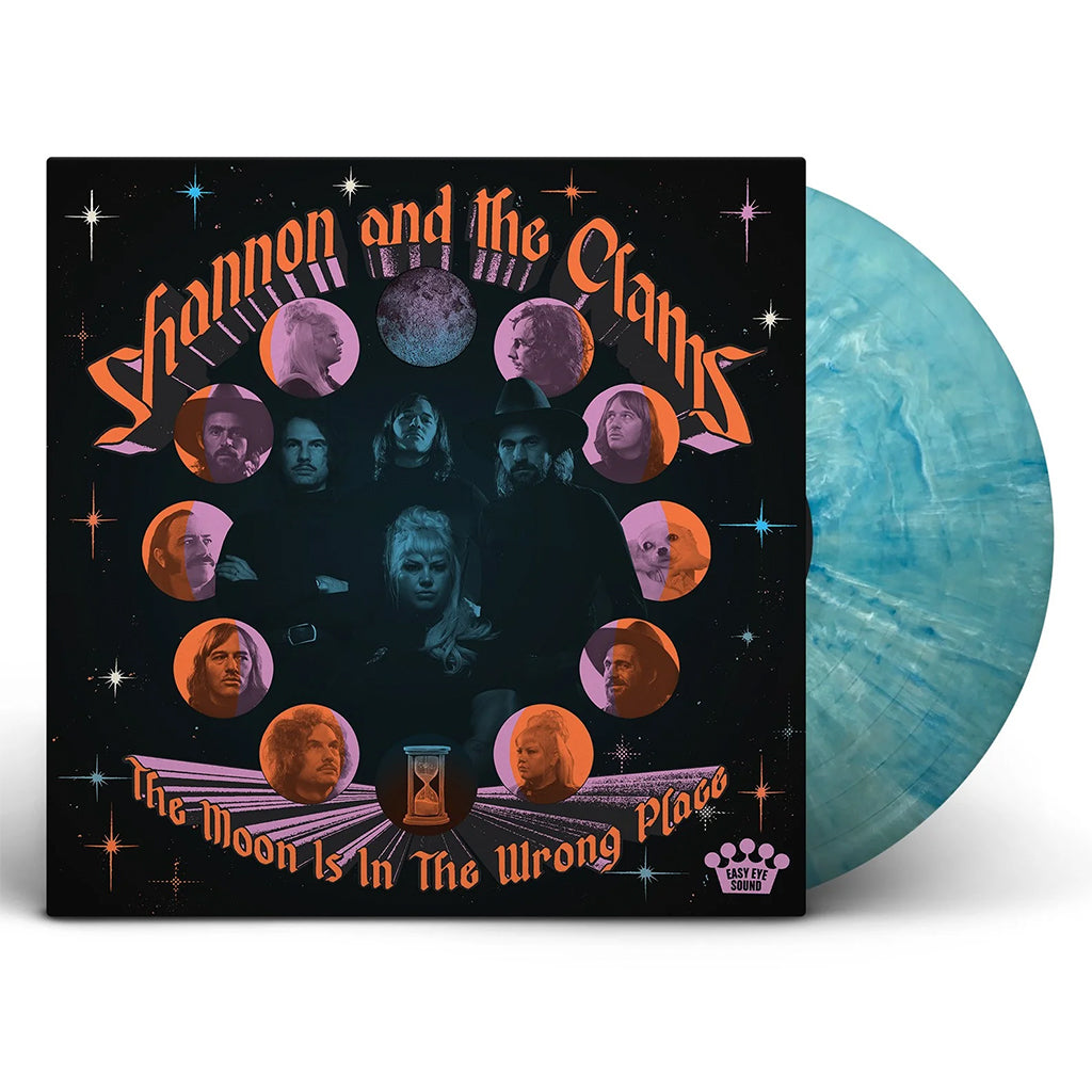 SHANNON AND THE CLAMS - The Moon Is In The Wrong Place - LP - Blue Splatter Vinyl