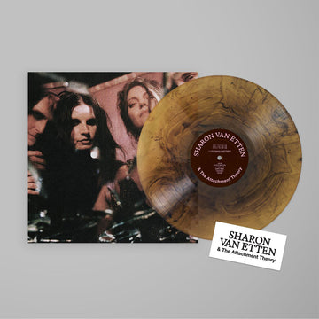 SHARON VAN ETTEN AND THE ATTACHMENT THEORY - Sharon Van Etten and The Attachment Theory (Awareness Edition with Laptop Sticker) - LP - Amber Galaxy Marble Vinyl [FEB 7]