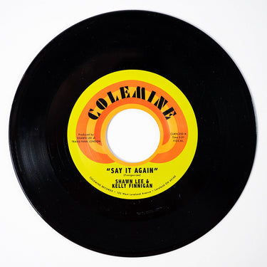 SHAWN LEE & KELLY FINNIGAN - Say It Again b/w Harpsichord Rock - 7'' - Black Vinyl