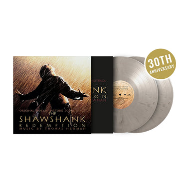 THOMAS NEWMAN - The Shawshank Redemption - O.S.T. (30th Anniversary Edition) - 2LP - Deluxe 180g Black & White Marbled Vinyl