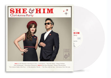 She & Him - Christmas Party - 1LP - Snowflake White Vinyl  [RSD Black Friday 2025]