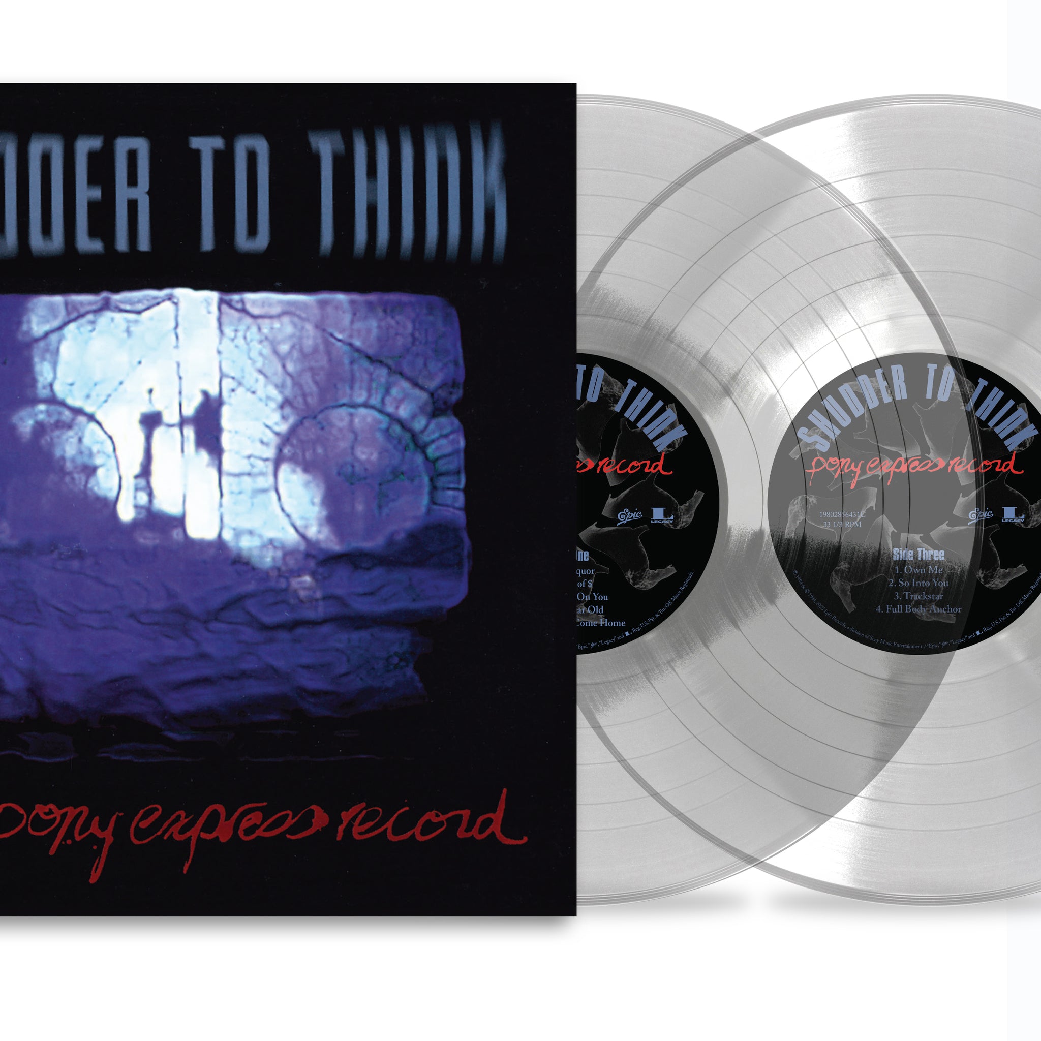 Shudder To Think - Pony Express Record - 2LP - Ultra Clear Vinyl  [Record Store Day 2025]