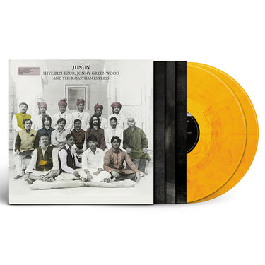 SHYE BEN - TZUR | JONNY GREENWOOD | THE RAJASTHAN EXPRESS - Ranjha - LP - 'Coral and Red Splatter' Vinyl