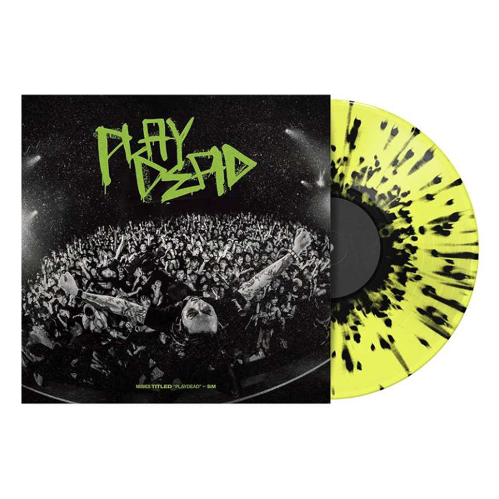 SiM - PLAYDEAD - LP - Yellow with Black Splatter Vinyl [FEB 2]