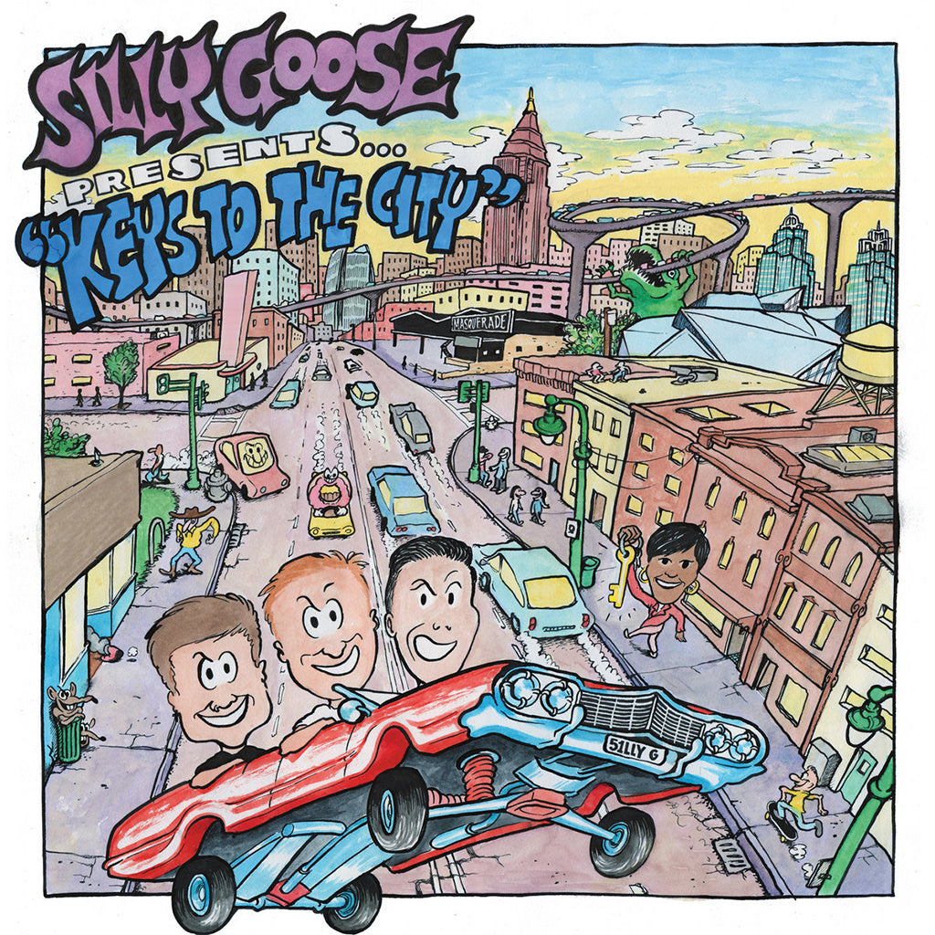 SILLY GOOSE - Keys To The City - LP - 'Tangerine' Colour Vinyl [OCT 17]