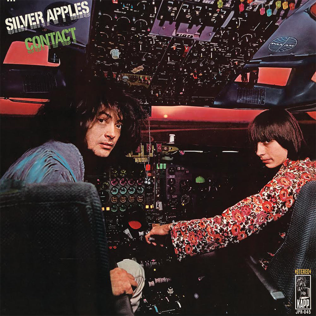 SILVER APPLES - Contact (Repress) - LP - Blue w/ White & Black Swirl Colour Vinyl [AUG 1]
