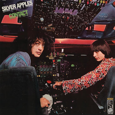 SILVER APPLES - Contact (Repress) - LP - Blue w/ White & Black Swirl Colour Vinyl