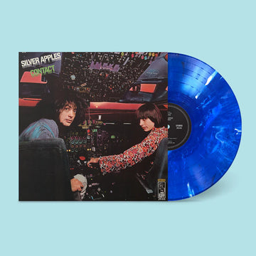 SILVER APPLES - Contact (Repress) - LP - Blue w/ White & Black Swirl Colour Vinyl [AUG 1]
