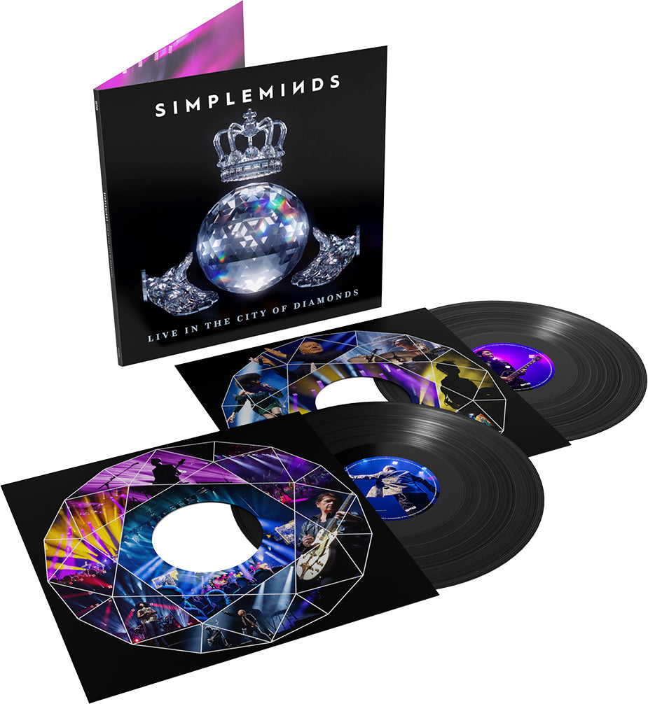 SIMPLE MINDS - Live In The City Of Diamonds - 2LP - Black Vinyl [MAY 16]