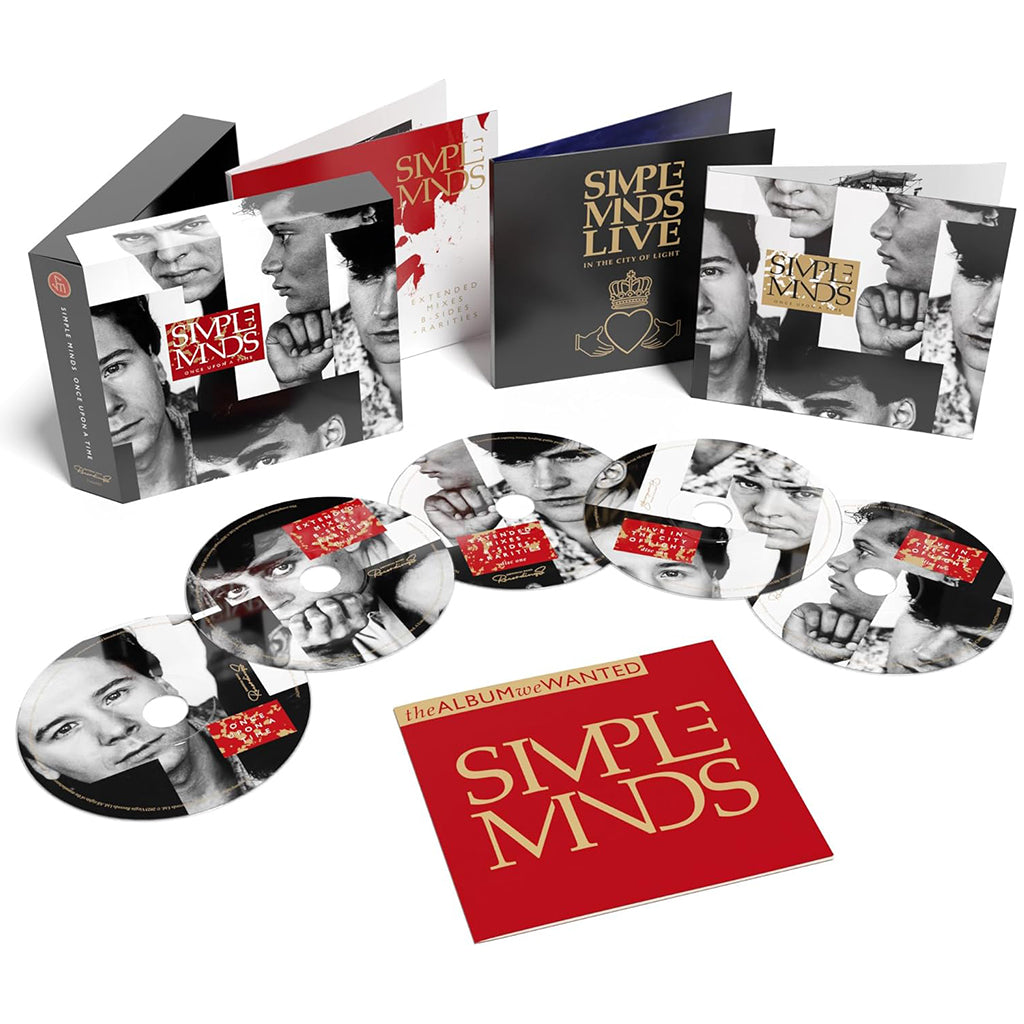 SIMPLE MINDS - Once Upon A Time (40th Anniversary Deluxe Edition) - 5CD Boxset [OCT 17]