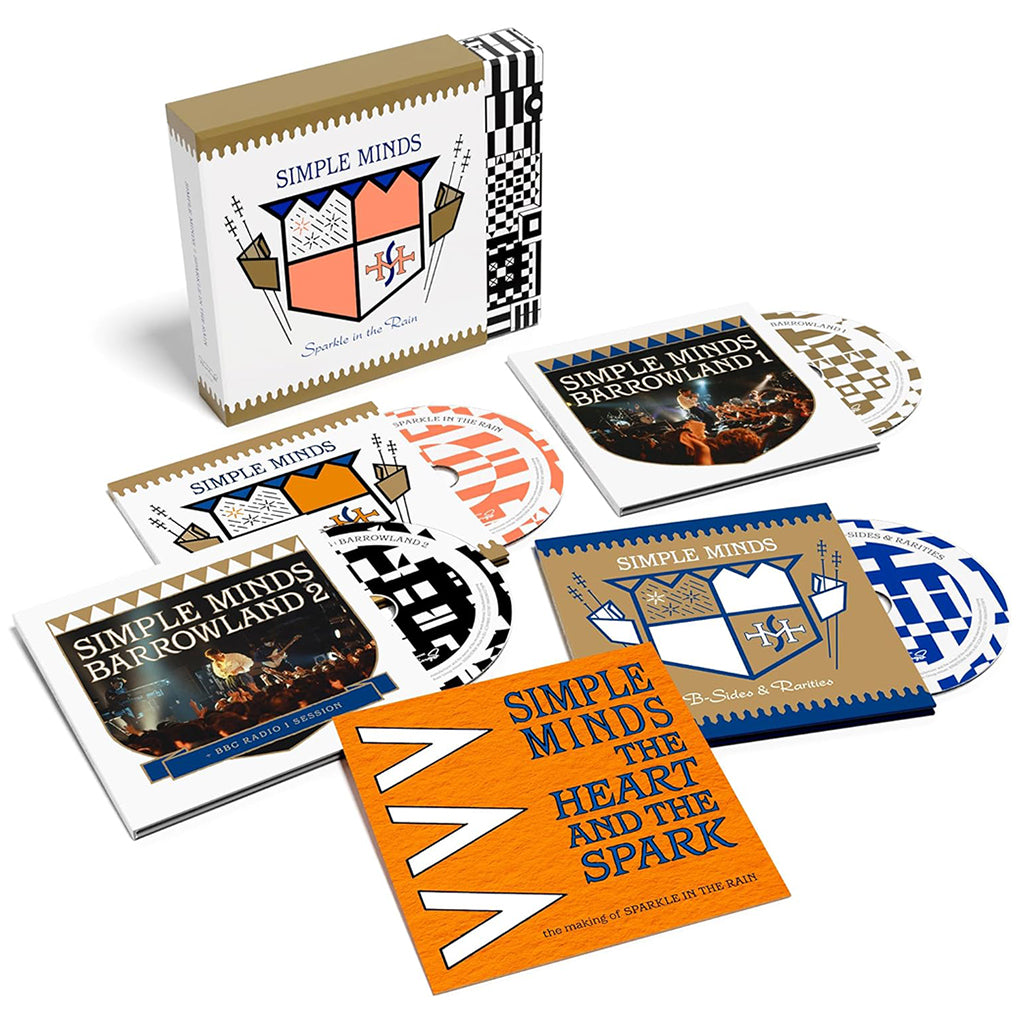 SIMPLE MINDS - Sparkle In The Rain (40th Anniversary Edition) - 4CD Box Set [NOV 15]