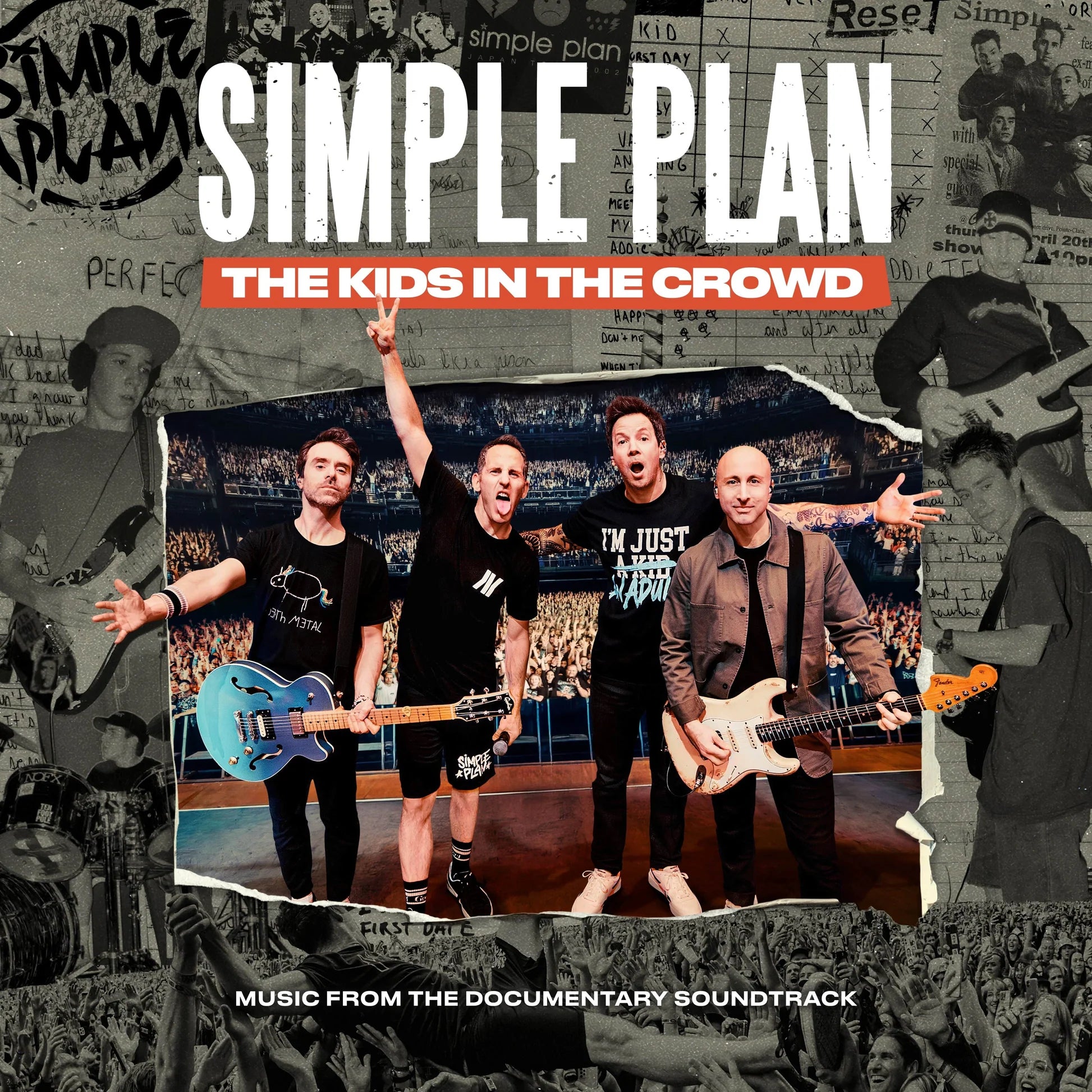 SIMPLE PLAN - The Kids In The Crowd (Music from the Documentary Soundtrack) - 2LP - Black Vinyl [OCT 24]