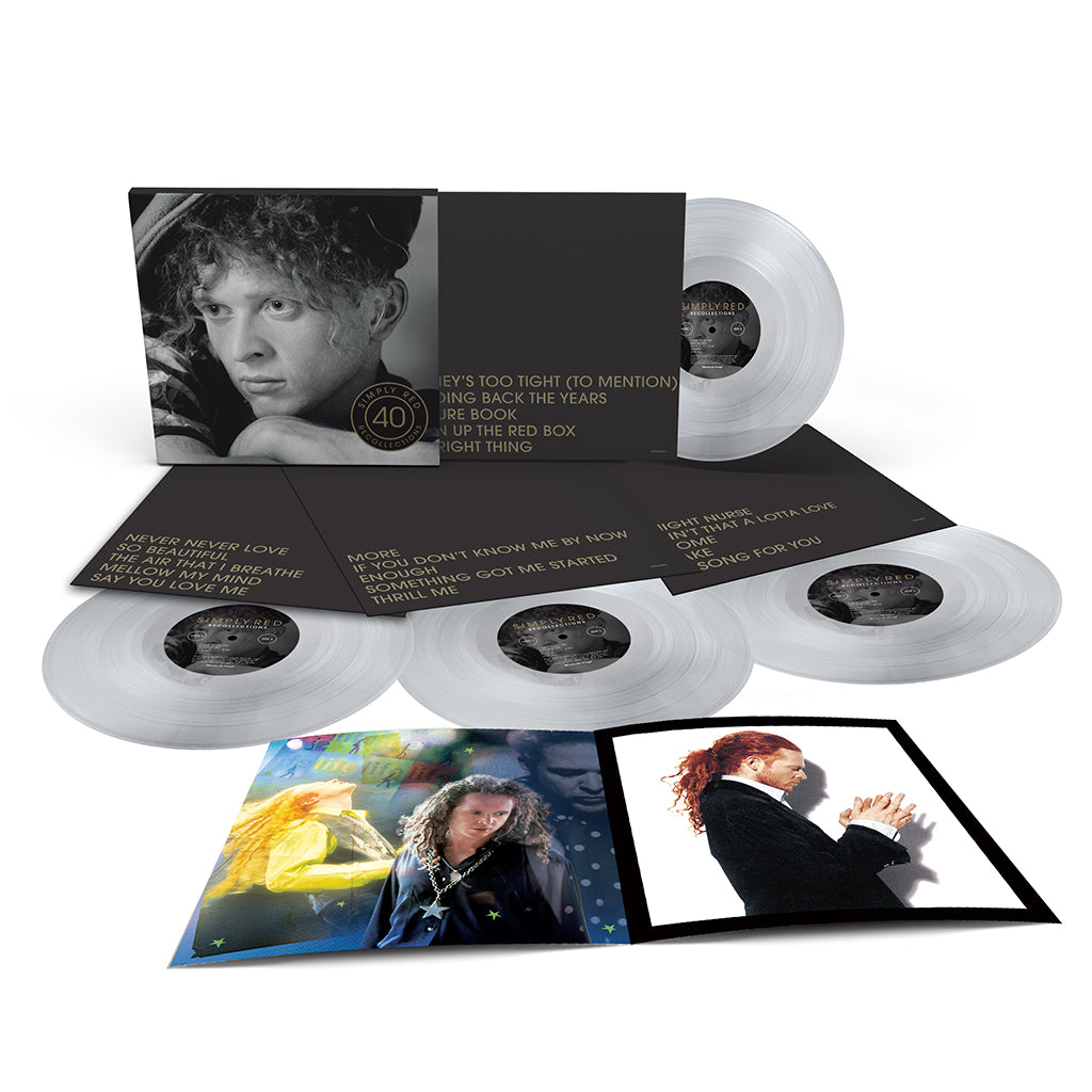 SIMPLY RED - Recollections (Deluxe Edition) - 4LP - 180g Transparent V ...