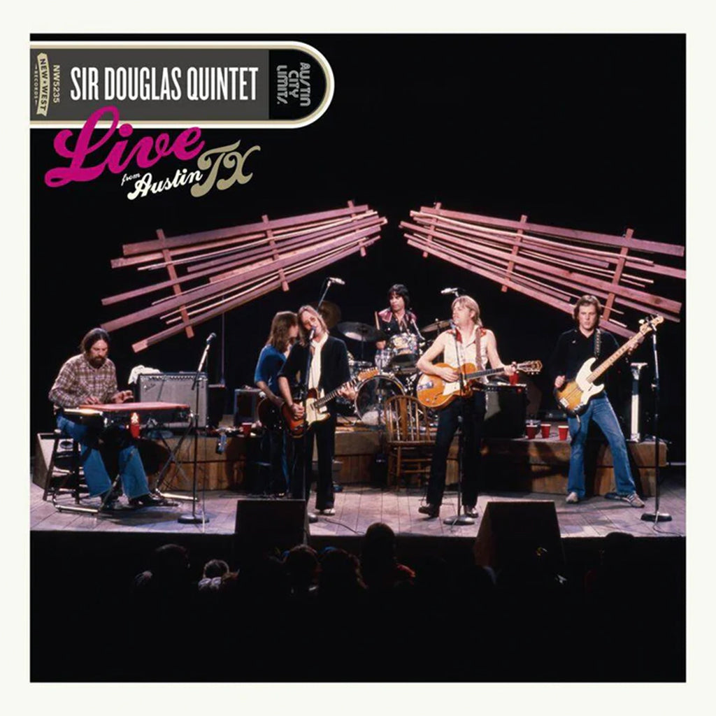 SIR DOUGLAS QUINTET - Live From Austin, TX (2023 Reissue) - 2LP - Crystal Pink Vinyl [NOV 17]