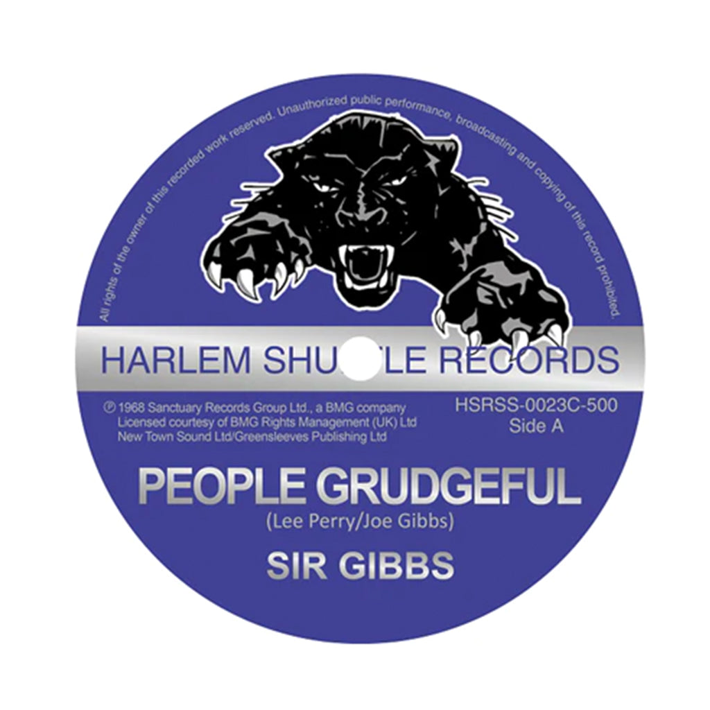 SIR GIBBS - People Grudgeful / Pan Ya Machete - 7'' - Vinyl