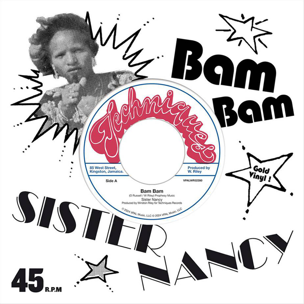 SISTER NANCY - Bam Bam (Reissue) - 7" - Gold Vinyl [AUG 30]