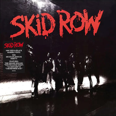 SKID ROW - Skid Row (2023 Reissue) - LP - 180g Red & Black Splatter Vinyl