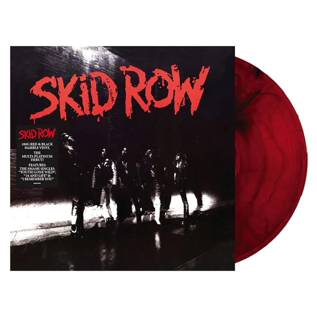 SKID ROW - Skid Row (2023 Reissue) - LP - 180g Red & Black Splatter Vinyl