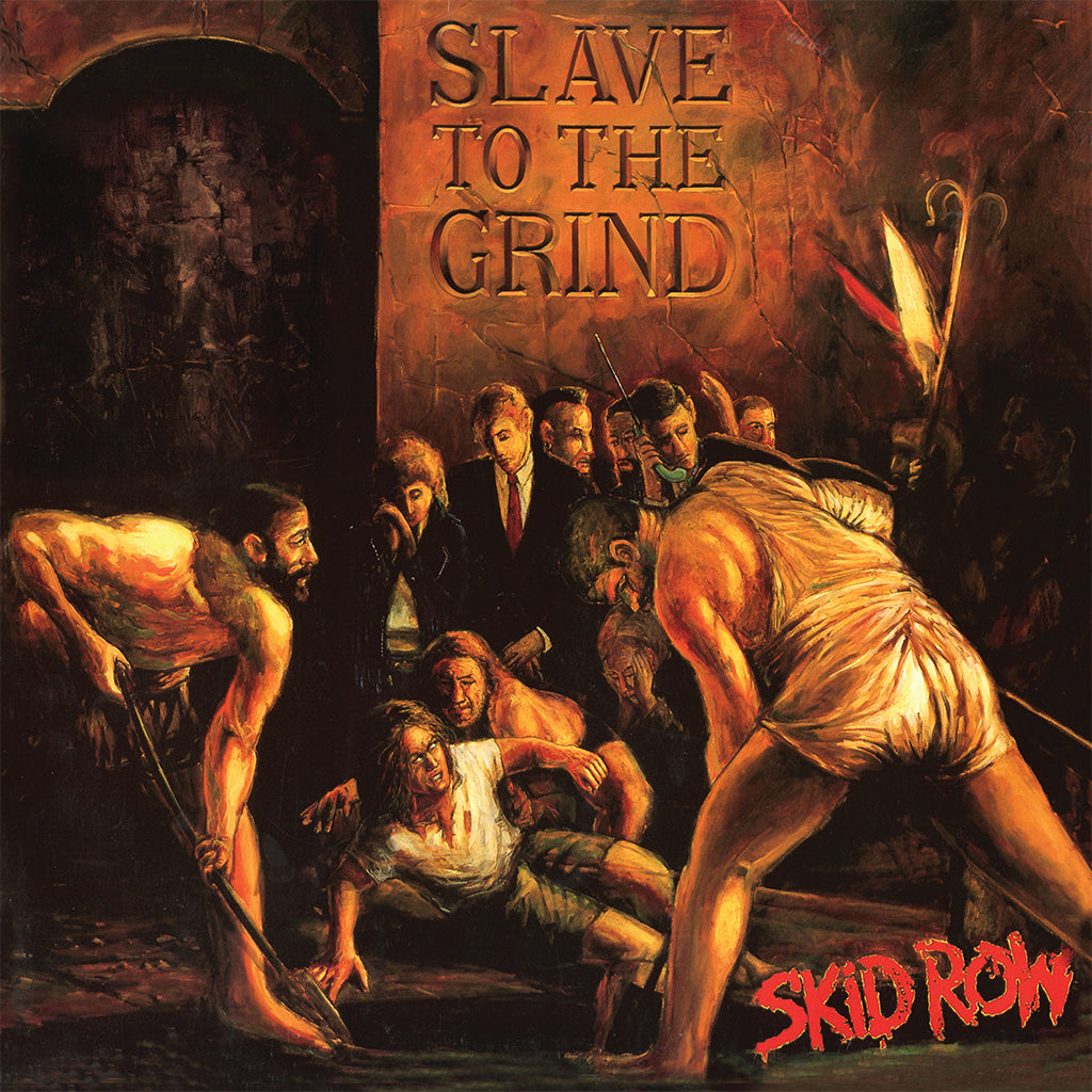 SKID ROW - Slave To The Grind (2023 Reissue) - 2LP - 180g Orange & Black Marbled Vinyl