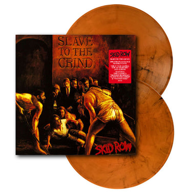 SKID ROW - Slave To The Grind (2023 Reissue) - 2LP - 180g Orange & Black Marbled Vinyl