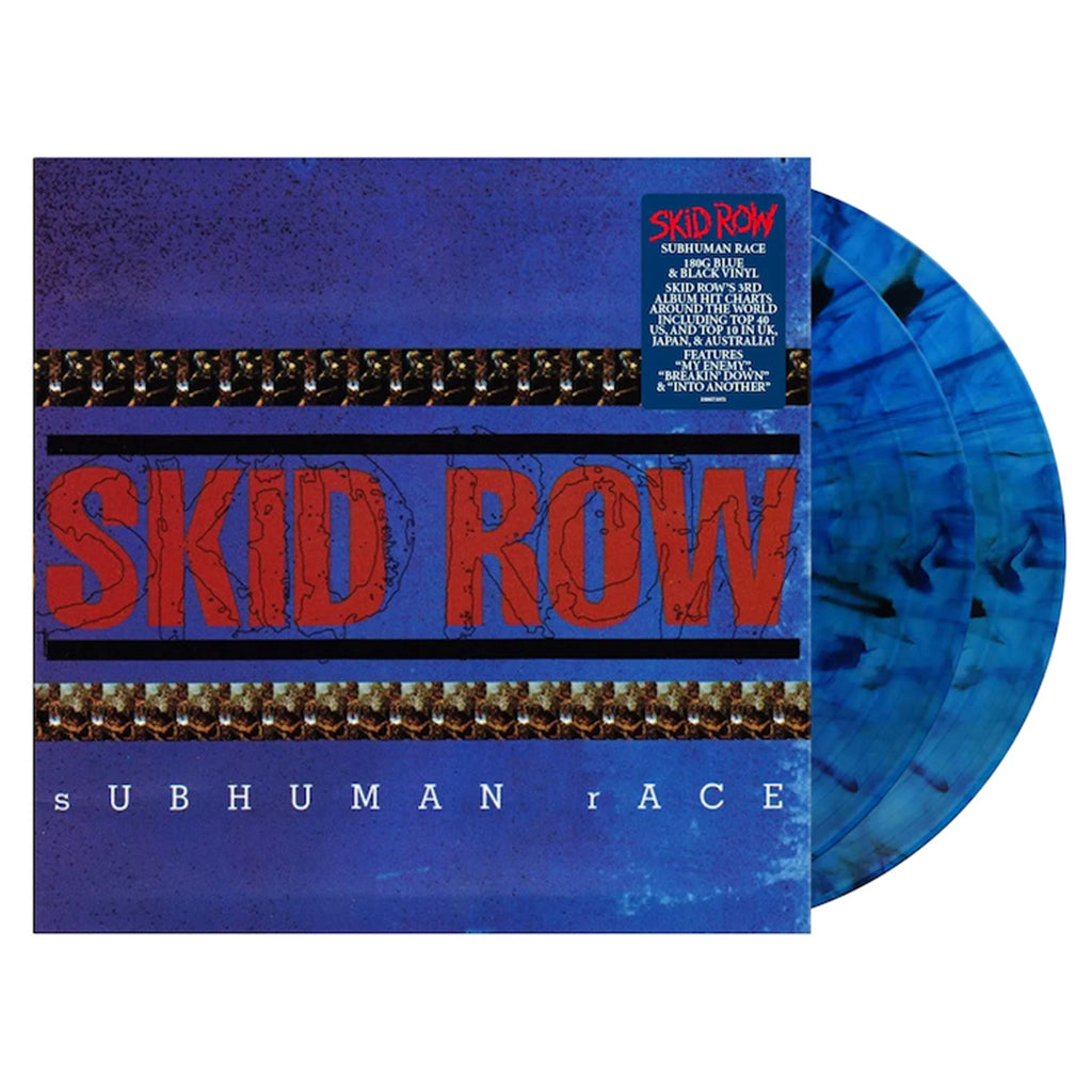SKID ROW - Subhuman Race (2023 Reissue) - 2LP - 180g Blue & Black Splatter Vinyl