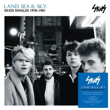 SKIDS - Land, Sea and Sky: Skids Singles 1978-1981 - LP - 'Saltire Blue' Colour Vinyl