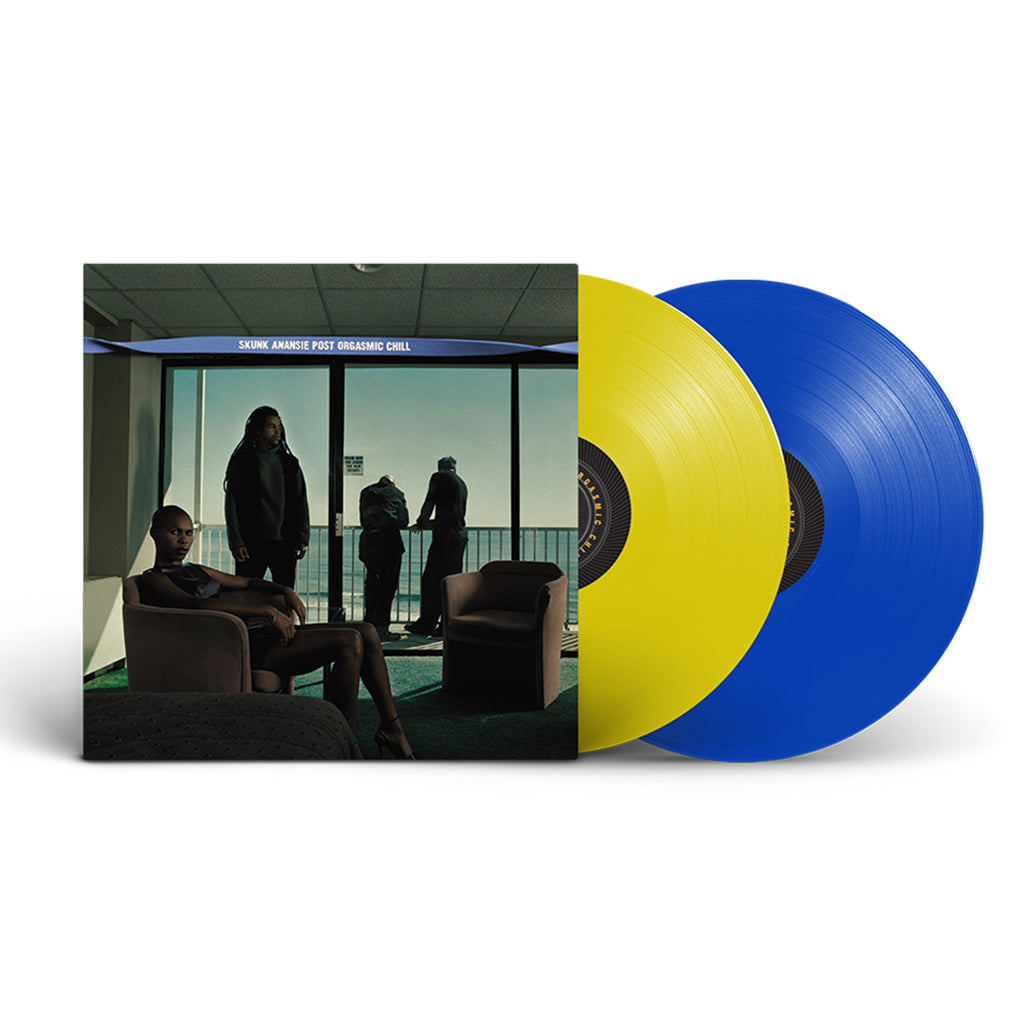SKUNK ANANSIE - Post Orgasmic Chill (25th Anniversary Expanded Edition) - 2LP - Blue and Yellow Vinyl
