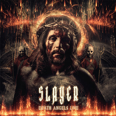 SLAYER - Death Angels - Live - 2LP - Red w/ Black Splatter Vinyl
