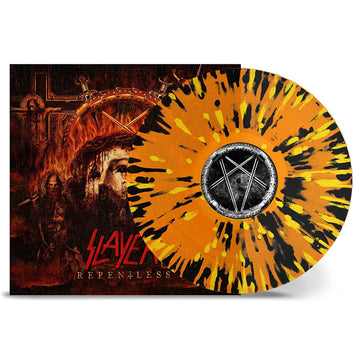 SLAYER - Repentless (Repress) - LP - Transparent Orange with Yellow & Black Splatter Vinyl