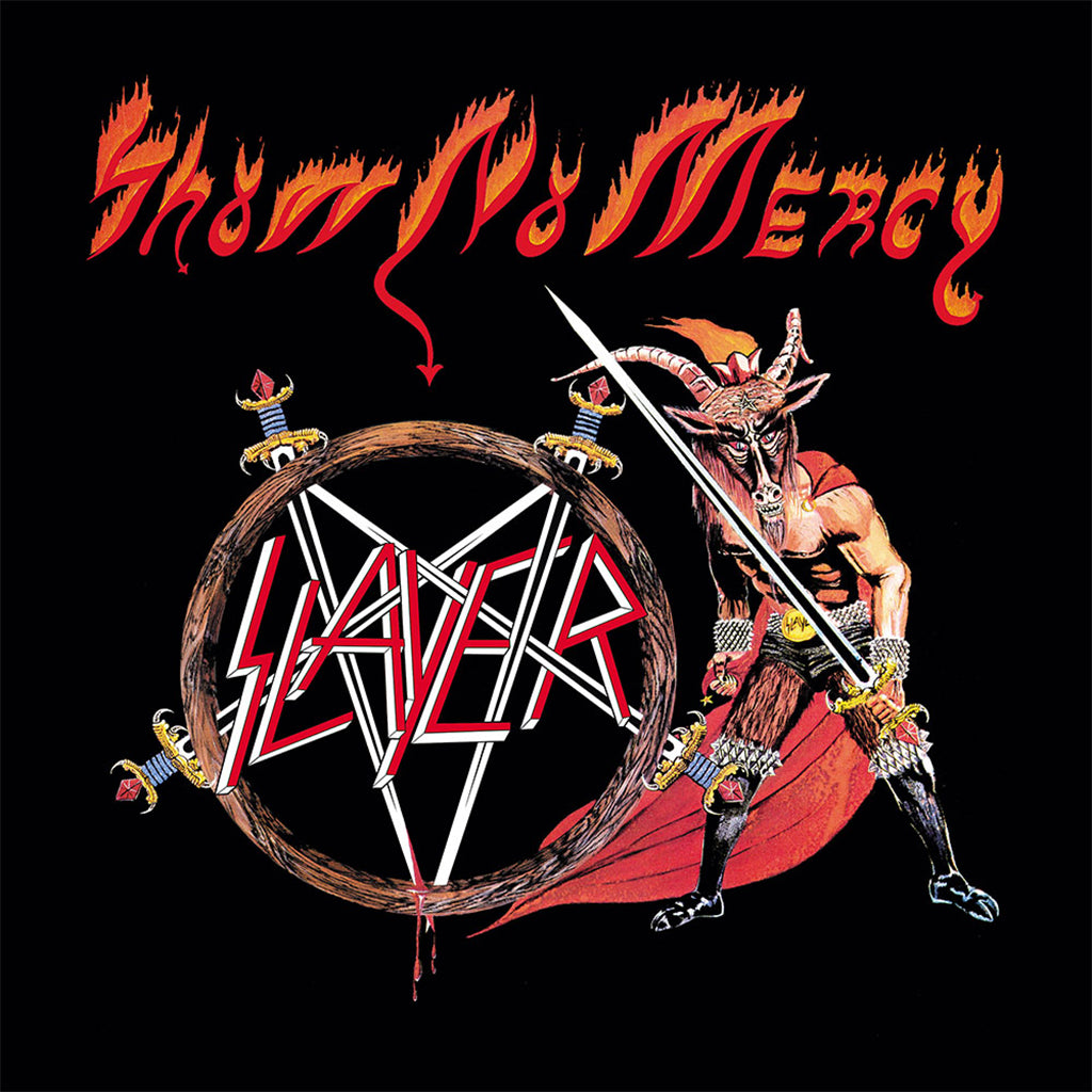 SLAYER - Show No Mercy (40th Anniversary Edition with Slipmat and more) - LP - Deluxe Gold Black Dust Vinyl