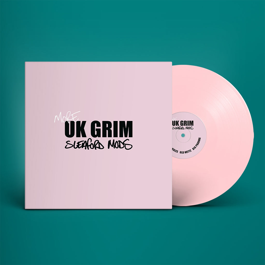 SLEAFORD MODS - More UK Grim - 12'' EP - Pink Vinyl