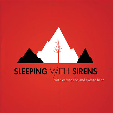 SLEEPING WITH SIRENS - With Ears To See And Eyes To Hear (Reissue) - LP - Bone Colour w/ Red & Black Splatter Vinyl