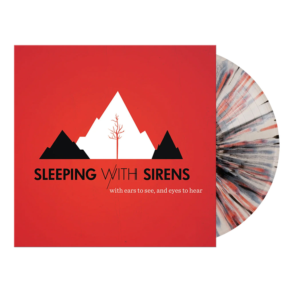 SLEEPING WITH SIRENS - With Ears To See And Eyes To Hear (Reissue) - LP - Bone Colour w/ Red & Black Splatter Vinyl [AUG 8]