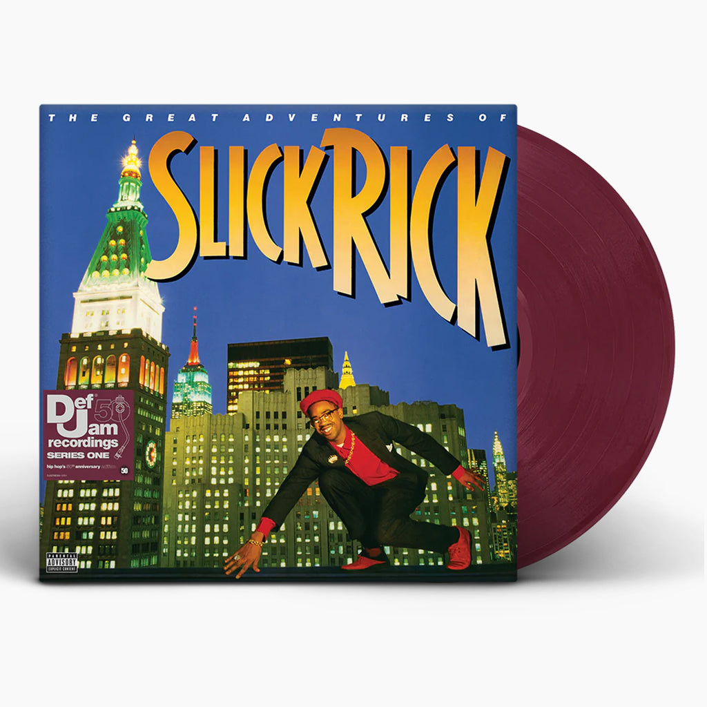 SLICK RICK - The Great Adventures Of Slick Rick (2023 Reissue) - 2LP - Fruit Punch Colour Vinyl [SEP 22]