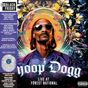 SNOOP DOGG - Live At Forest National 2005 - 2LP - Black and White Smoke Colour Vinyl [RSD Black Friday 2024]