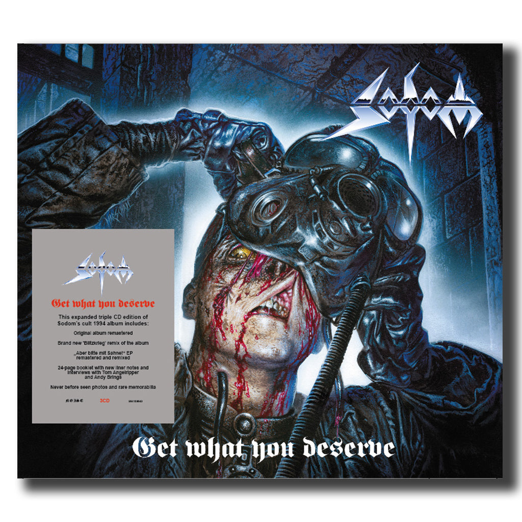 SODOM - Get What You Deserve (Deluxe Remastered & Expanded Edition) - 3CD Set [FEB 27]