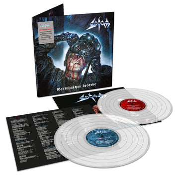 SODOM - Get What You Deserve (Remastered & Remixed Edition) - 2LP - 'Milky Clear' Vinyl [FEB 27]